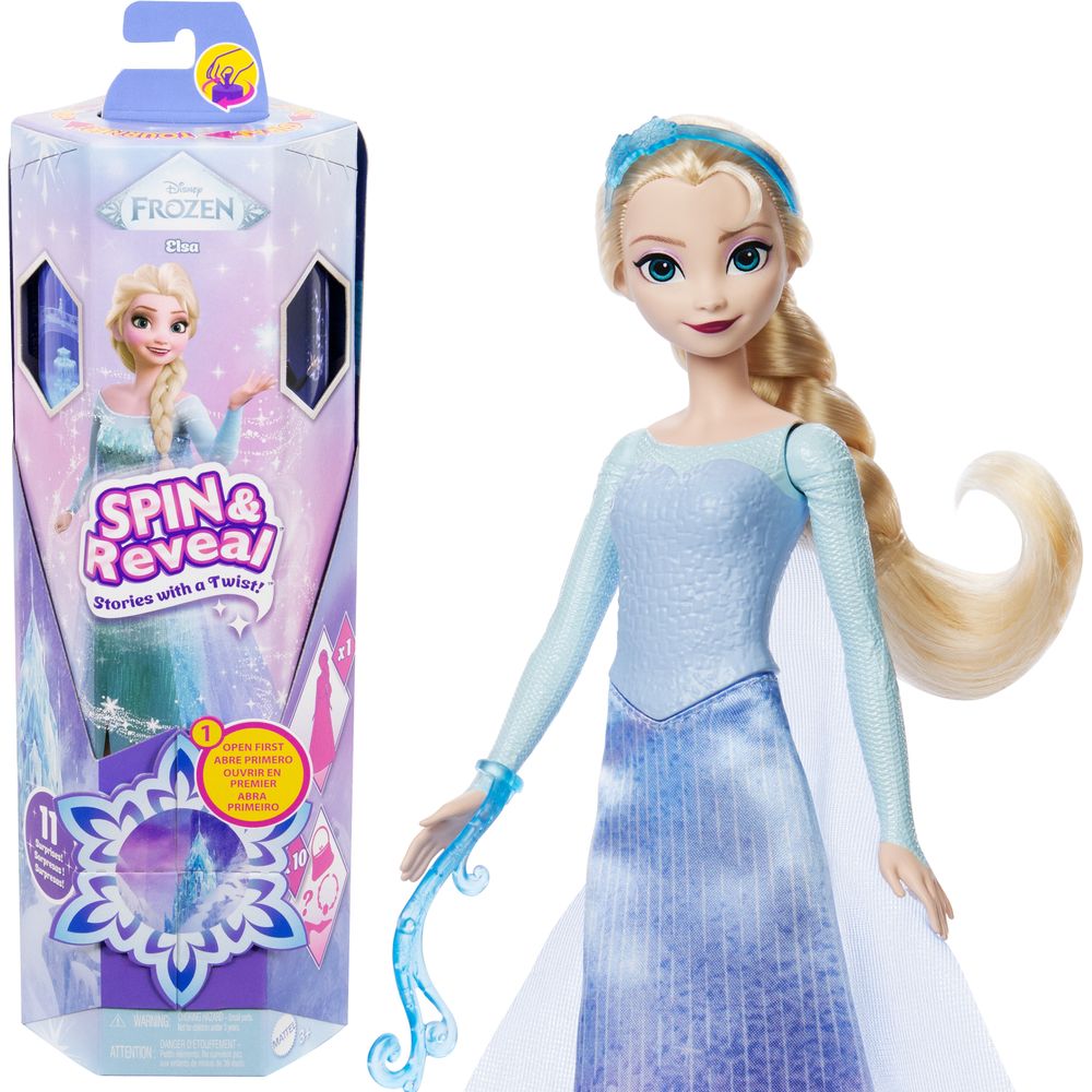 Disney Frozen Spin and Reveal Elsa - Mattel