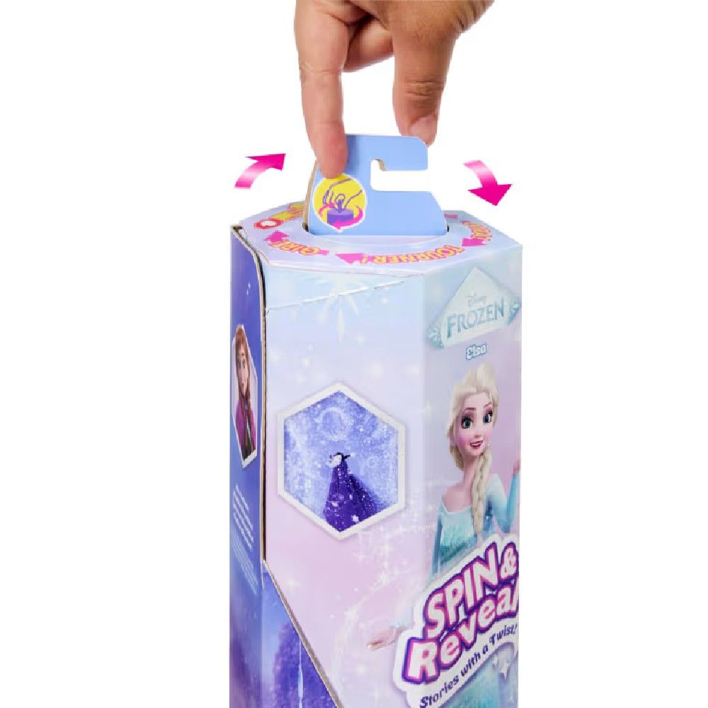 Disney Frozen Spin and Reveal Elsa - Mattel - Imagem 3