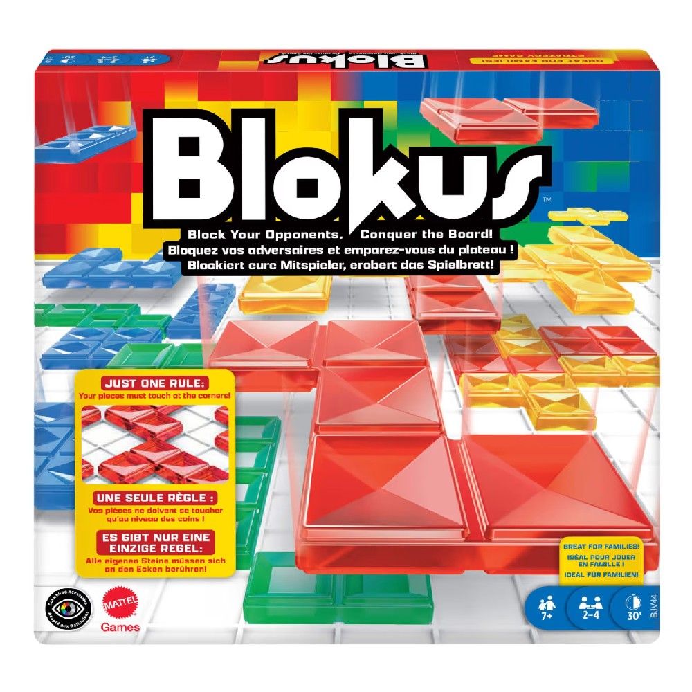 Jogo de Tabuleiro Blokus - Mattel - Imagem 5