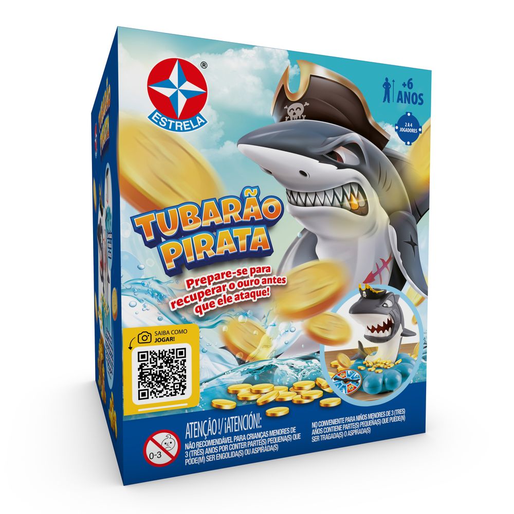 Jogo Tubarão Pirata - Estrela - Imagem 3