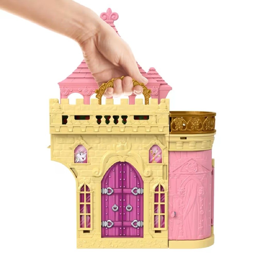 Disney Princesas Mini Castelo da Bela - Mattel - Imagem 2