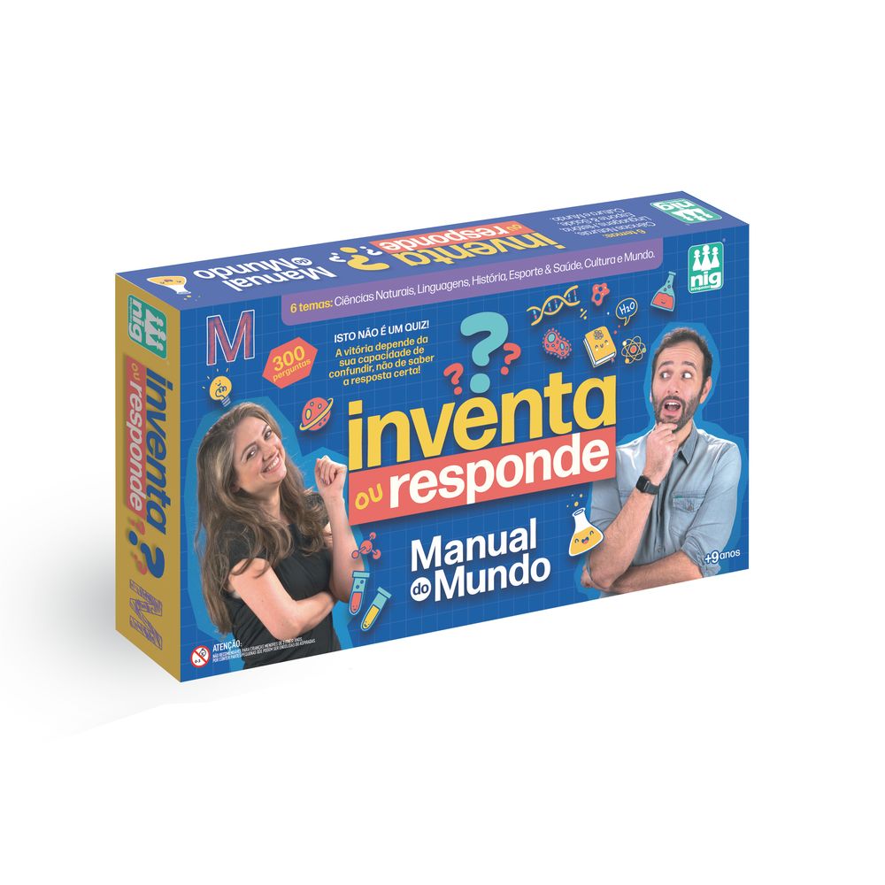 Jogo Inventa e Responde Manual do Mundo - Nig - Imagem 2