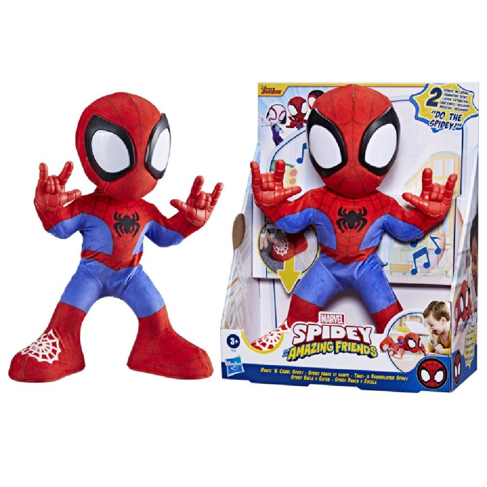Figura Spidey Amazing Friends Dance N Crawl Spidey - Hasbro