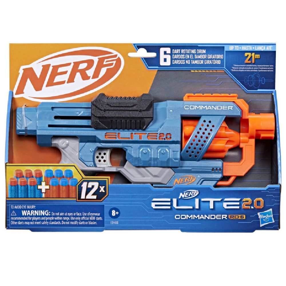 Lança Dardos Nerf Elite 2.0 Commander - Hasbro - Imagem 4