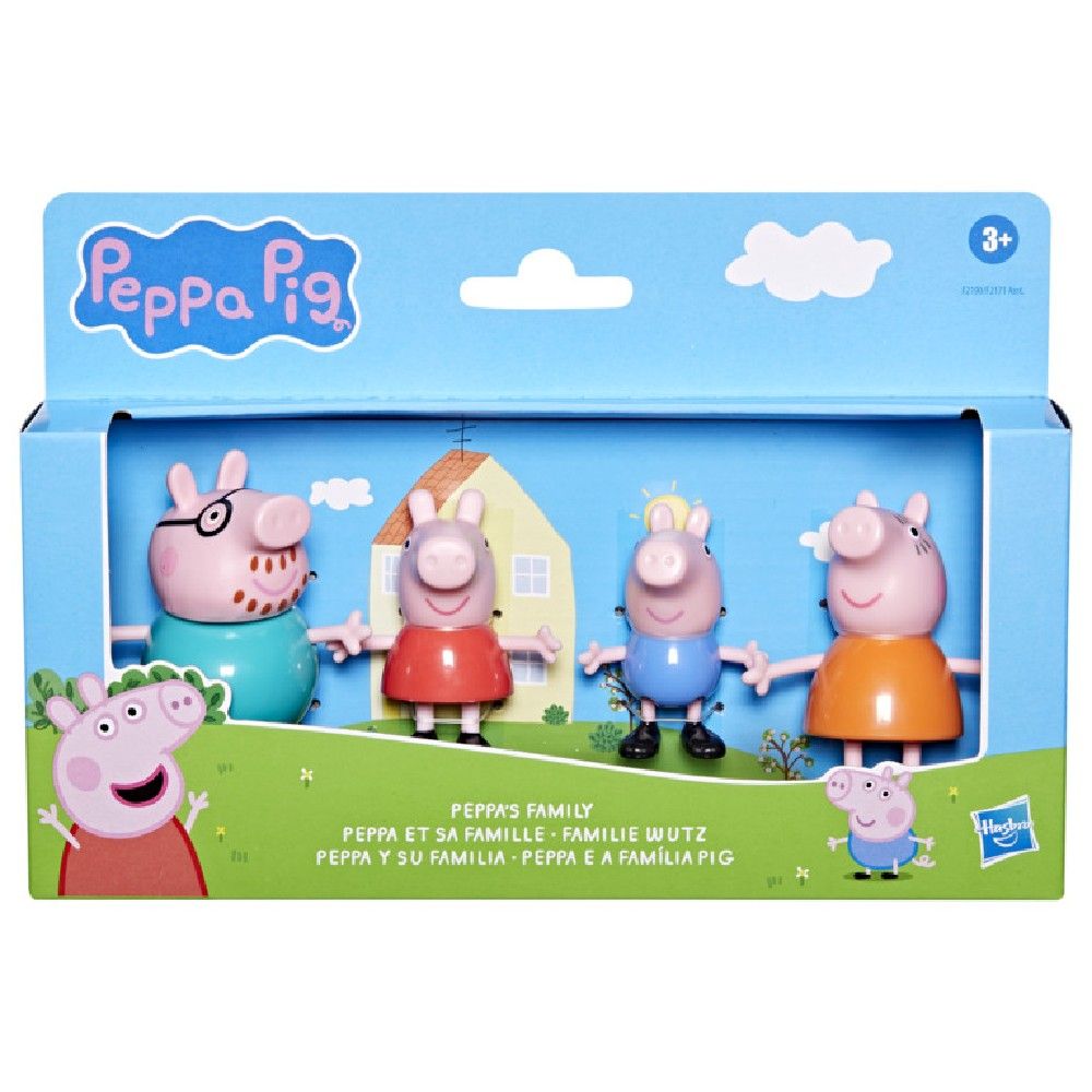 Figura Peppa Pig com Família - Hasbro - Imagem 3