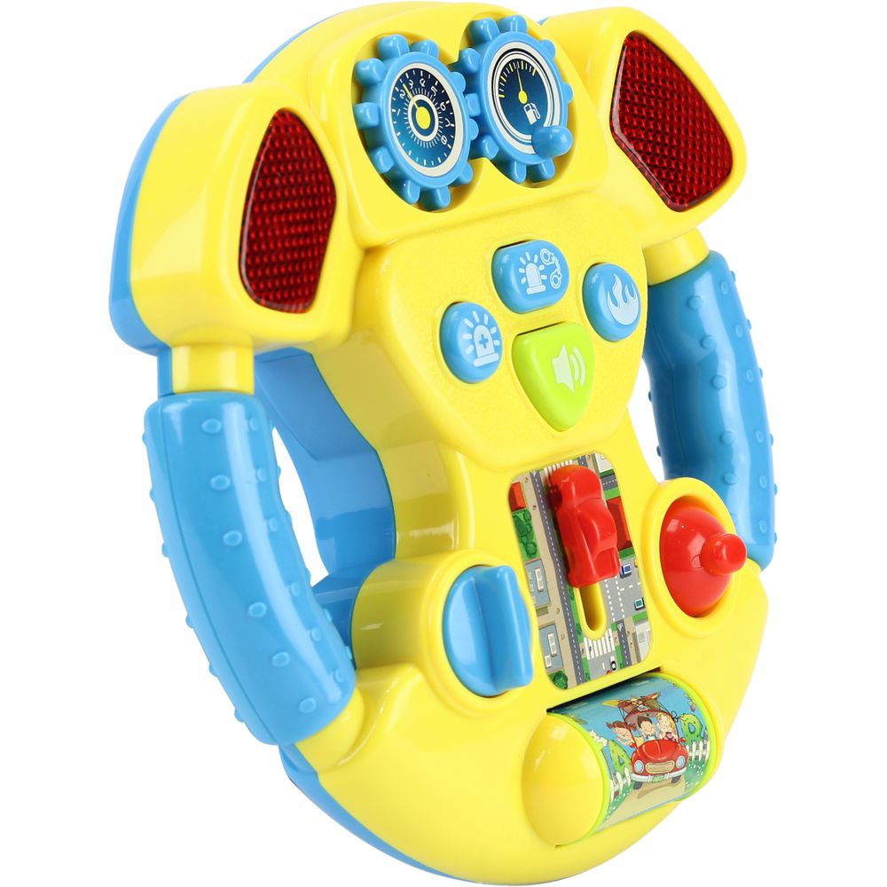 Volante Musical Amarelo - BBR Toys - Imagem 2
