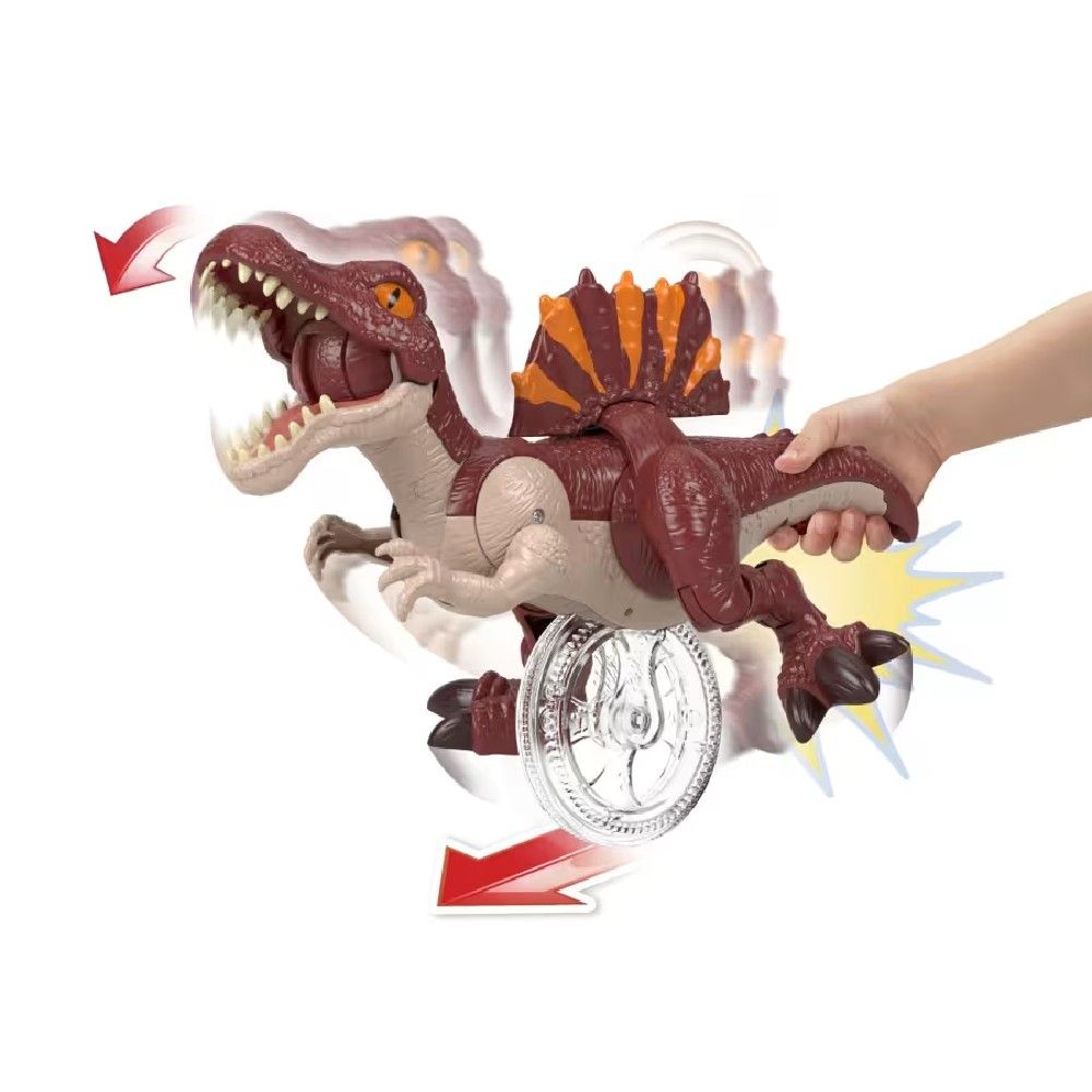 Imaginext Dinossauro Rebirth Spinosaurus Corredor - Mattel - Imagem 2
