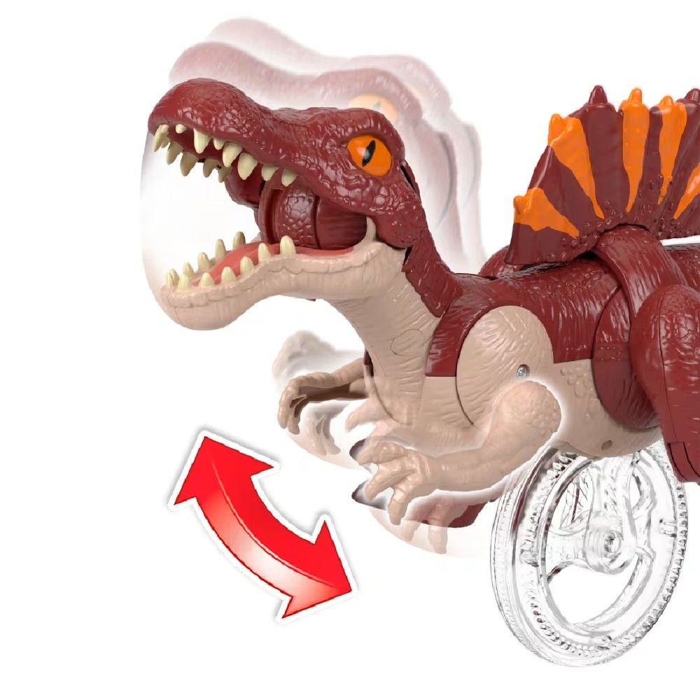 Imaginext Dinossauro Rebirth Spinosaurus Corredor - Mattel - Imagem 4