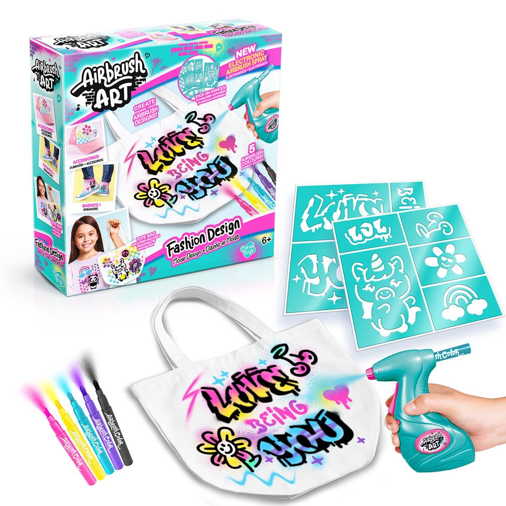 Fun Kit Fashion Design Airbrush - Fun Divirta-se