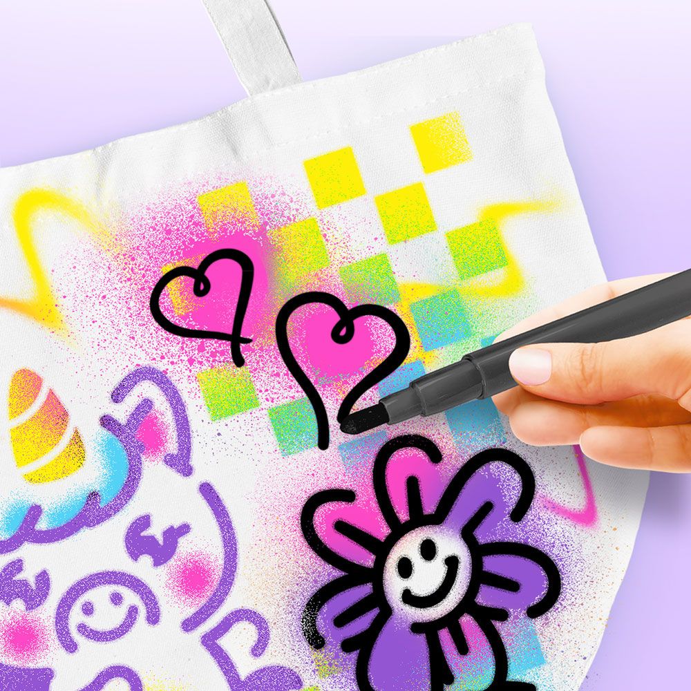 Fun Kit Fashion Design Airbrush - Fun Divirta-se - Imagem 11