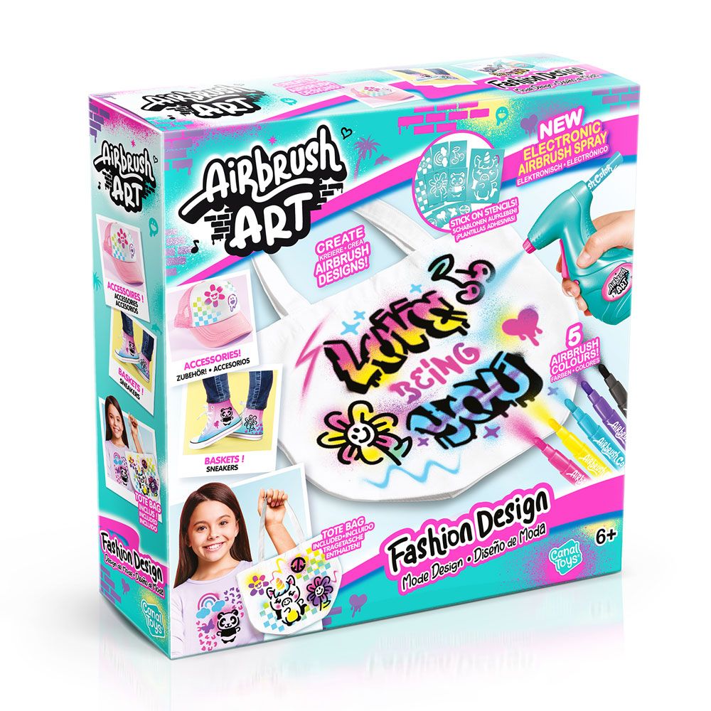 Fun Kit Fashion Design Airbrush - Fun Divirta-se - Imagem 13