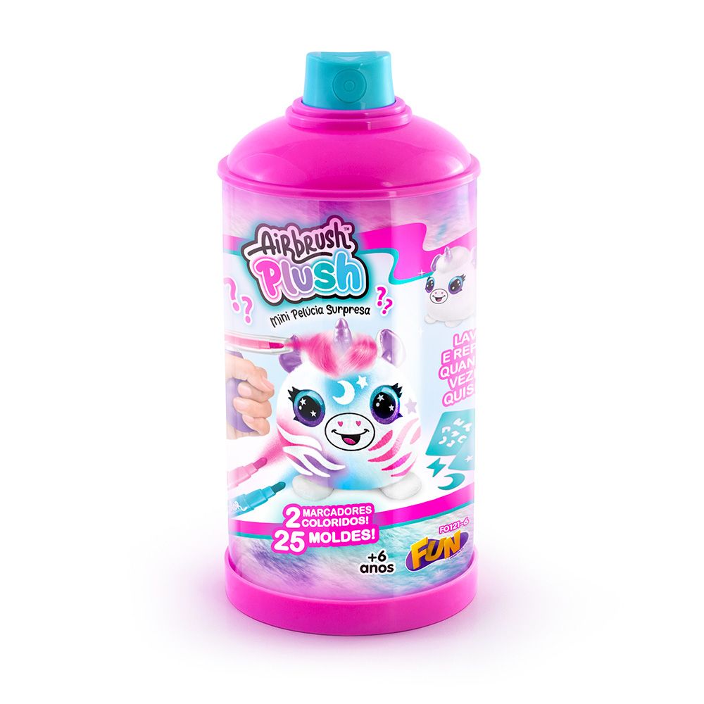 Fun Mini Pelúcia Surpresa Airbrush - Fun Divirta-se