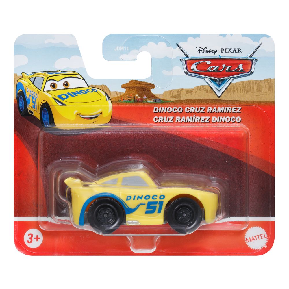 Disney Pixar Carros Veículo Auto Cruz Ramirez Dinoco - Mattel