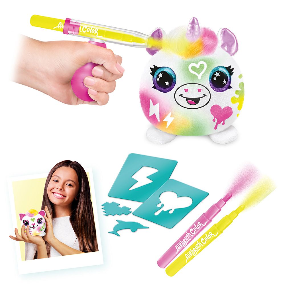 Fun Pelúcia Neon Surpresa Airbrush - Fun Divirta-se - Imagem 4