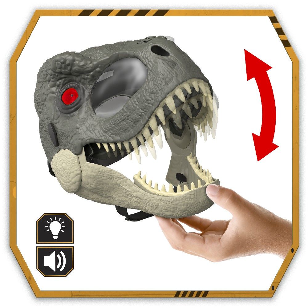 Jurassic World Rebirth Máscara Luxo - Mattel - Imagem 2