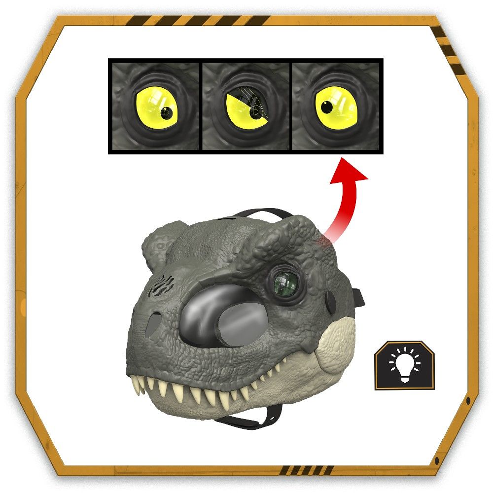 Jurassic World Rebirth Máscara Luxo - Mattel - Imagem 3