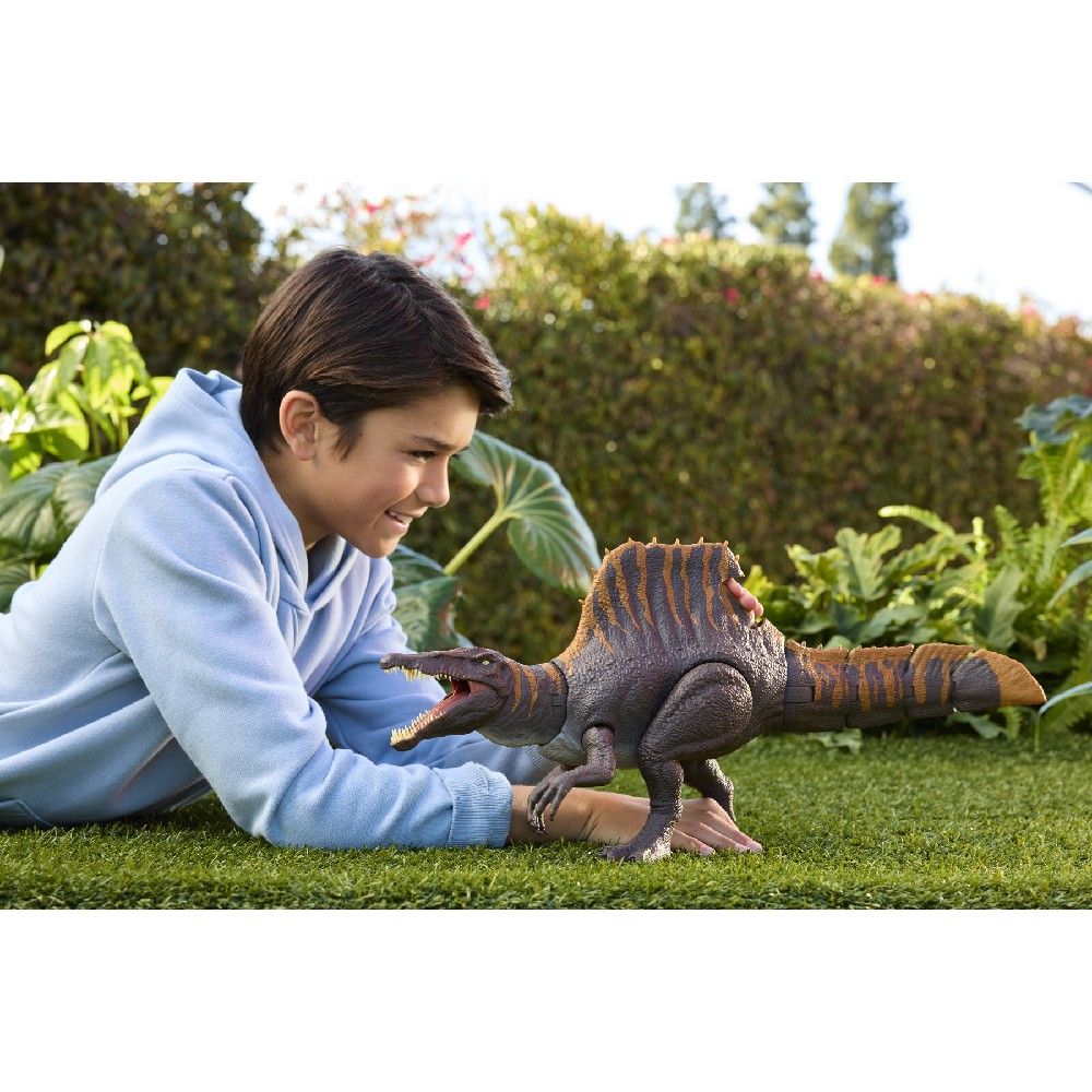 Jurassic World Dinossauro Rebirth Spinosaurus - Mattel - Imagem 4