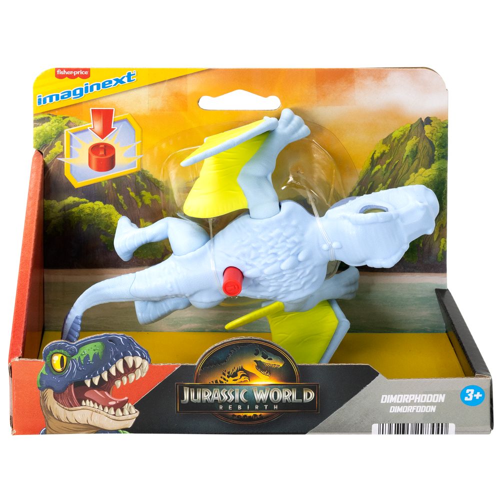 Imaginext Dinossauro Rebirth Dimorphodon - Mattel - Imagem 6