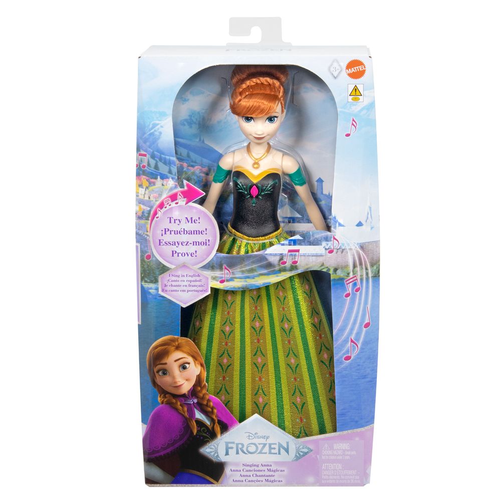 Disney Frozen Boneca Anna Musical - Mattel
