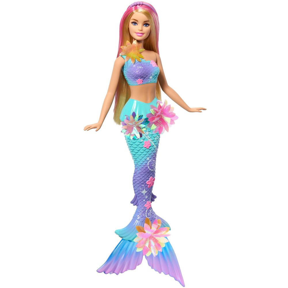 Barbie Boneca Sereia com Transformação de Flor - Mattel - Imagem 2