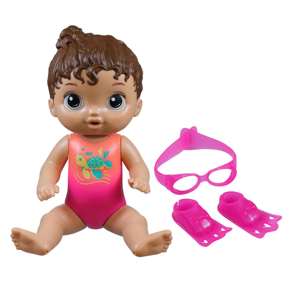 Baby Alive Bebê Piscina Morena - Hasbro - Imagem 2
