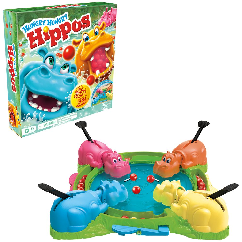 Jogo Hipopótamos Comilões Novo - Hasbro