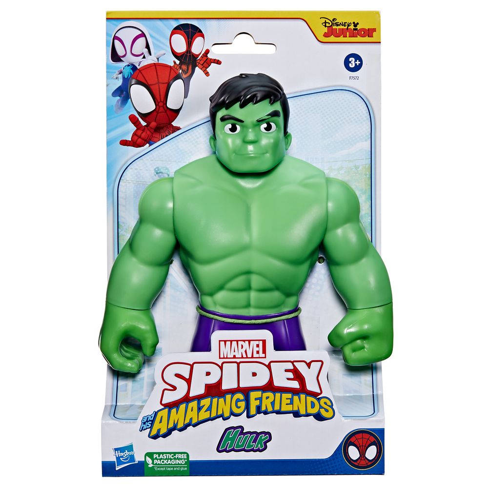 Figura Spidey Amazing Friends Supersized Hulk - Hasbro - Imagem 5