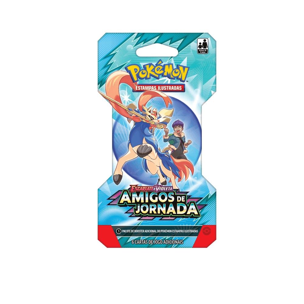 Pokémon EV9 Amigos de Jornada Blister Unitário - Copag - Imagem 2