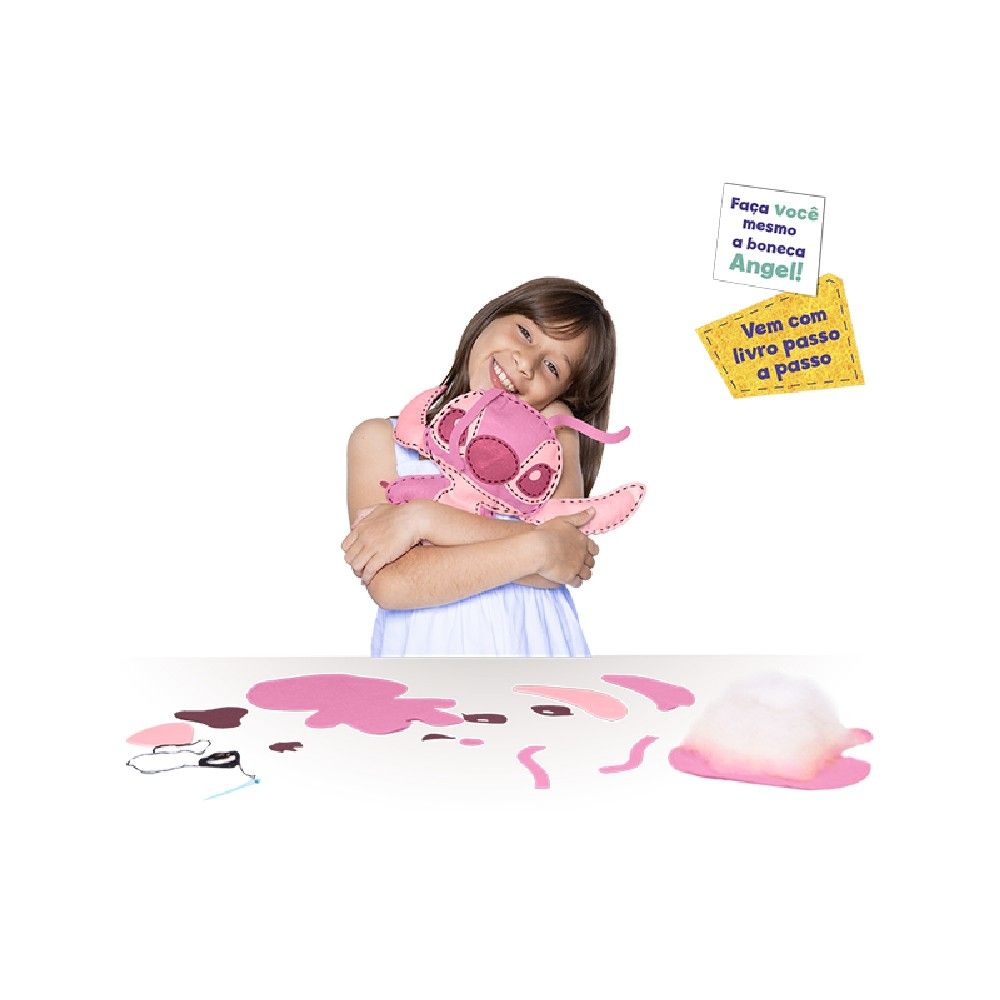 Stitch de Feltro Angel - Toyster - Imagem 3