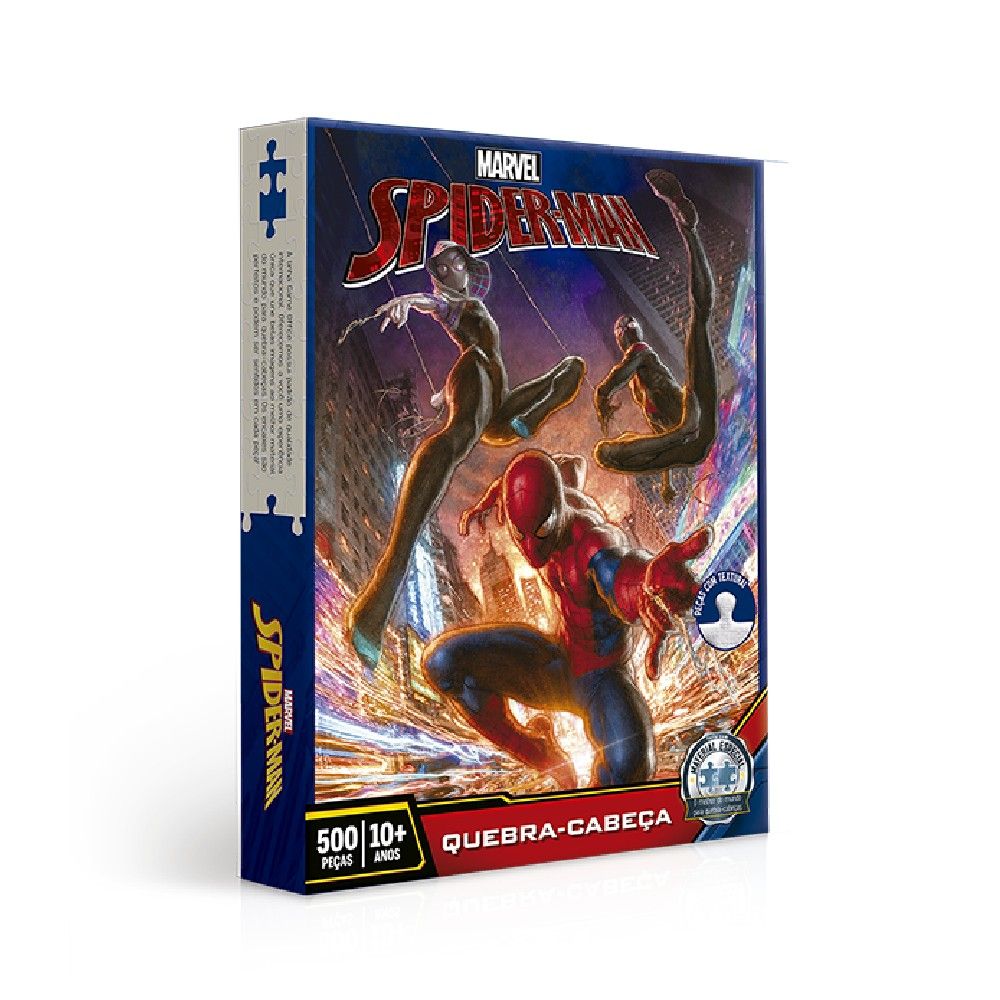 Quebra-cabeça 500 Peças Spider Man - Toyster