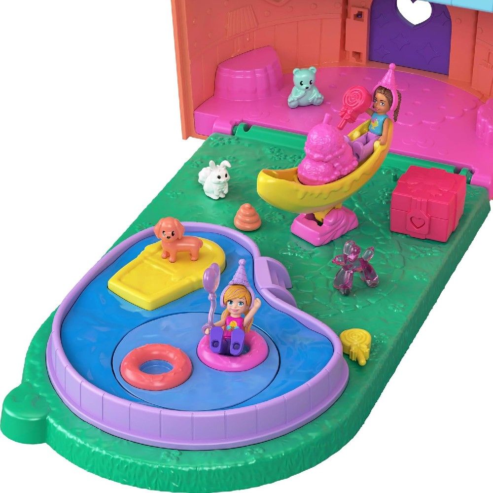 Polly Pocket Conjunto Estojo Casa de Sorvete - Mattel - Imagem 3