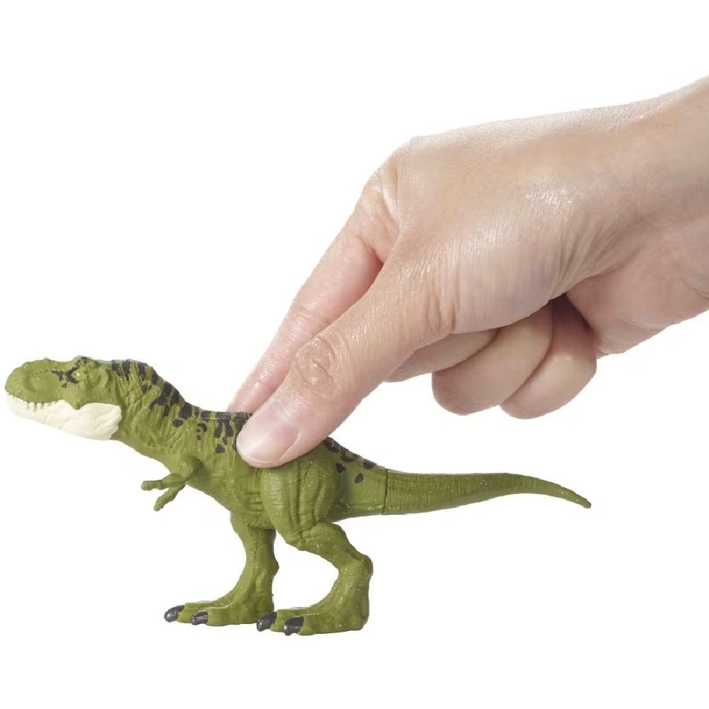 Jurassic World Rebirth Tyrannosaurus Rex 15cm - Mattel - Imagem 2