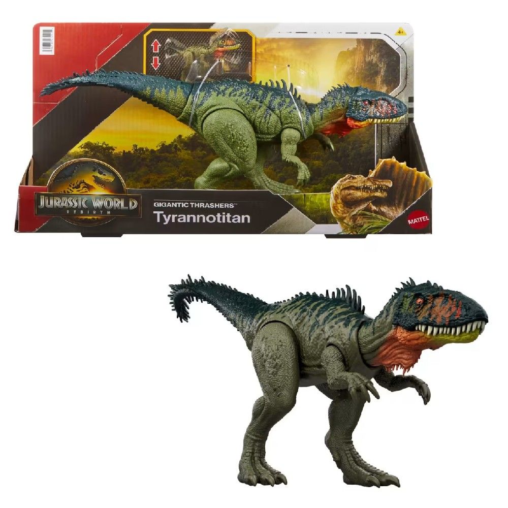 Jurassic World Rebirth Rastreador Tyrannotitan - Mattel