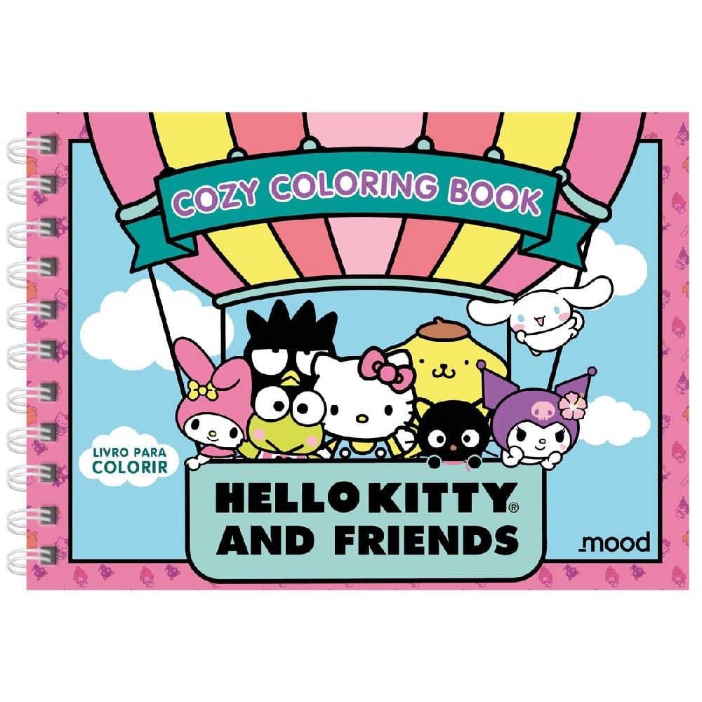 Hello Kitty And Friends Cozy Coloring Book - Ciranda Cultural