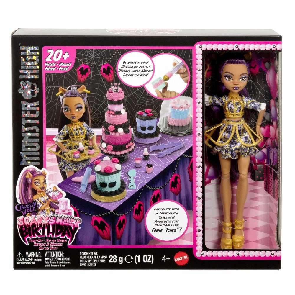 Monster High Kit de Jogo Aniversário 1600 Clawdeen - Mattel - Imagem 6