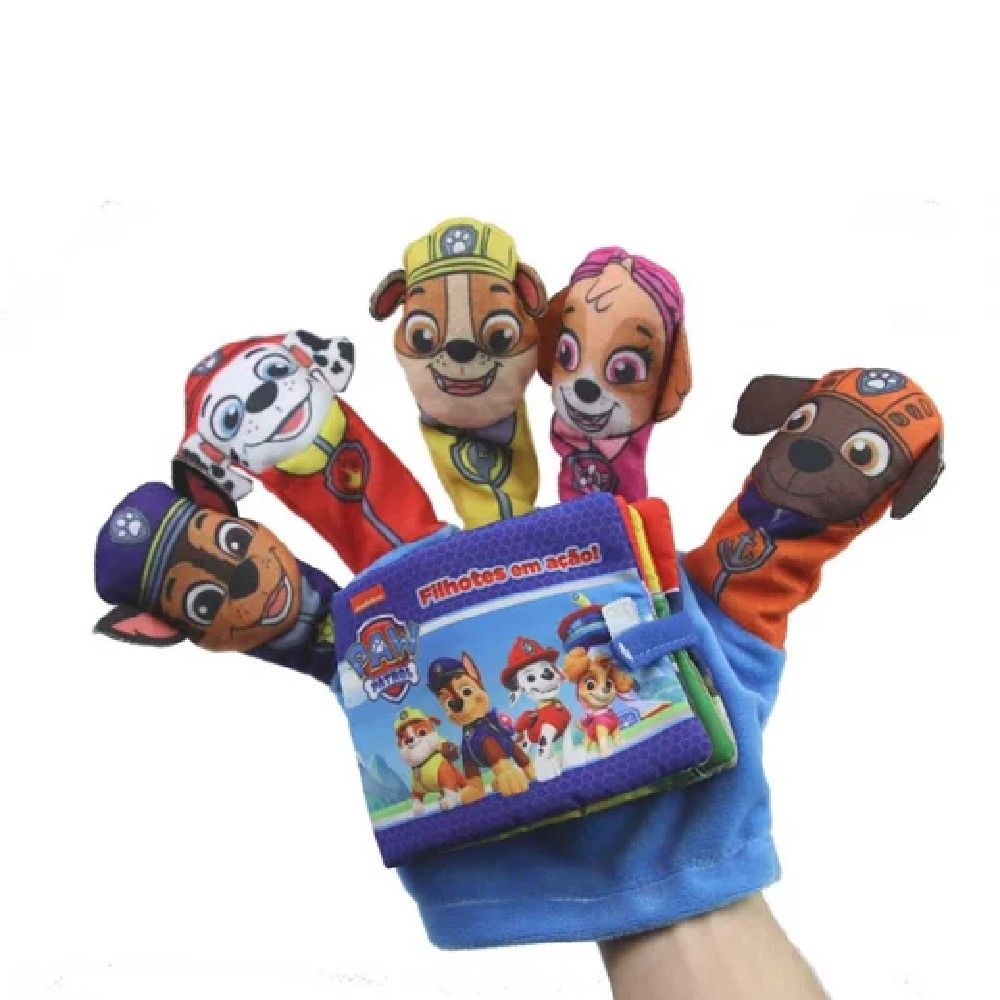 Livro Patrulha Canina Filhotes em Ação - Ciranda Cultural - Imagem 3