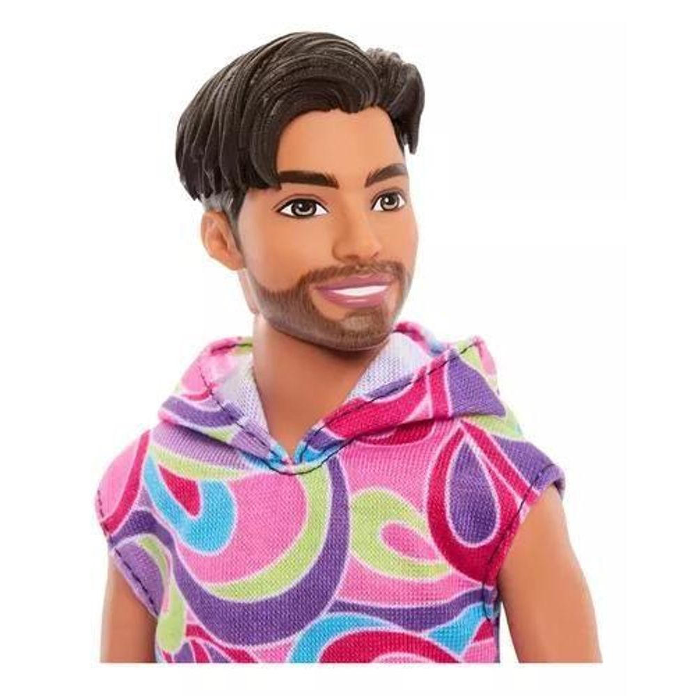 Barbie Ken Moreno Barba - Mattel - Imagem 2