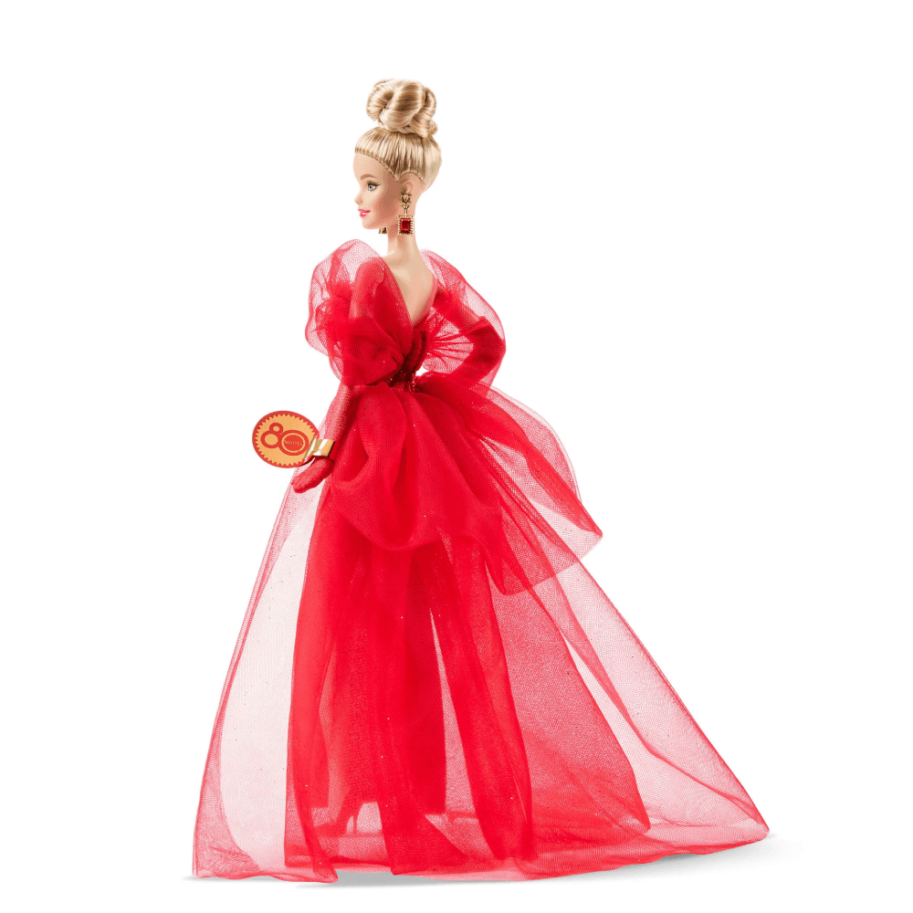 Barbie Loira Coleção Aniversário 80 Anos - Mattel - Imagem 2
