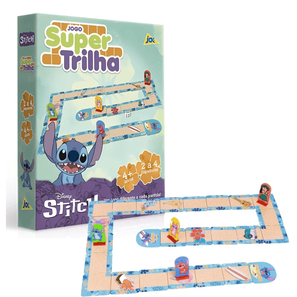 Jogo Super Trilha Stitch - Toyster