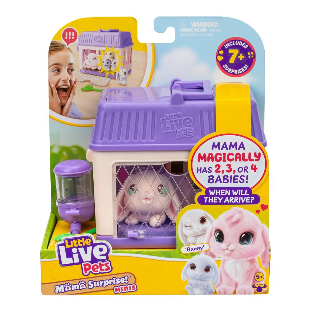Little Live Pets Mama Surprise Mini Coelho - Fun Divirta-se - Imagem 5