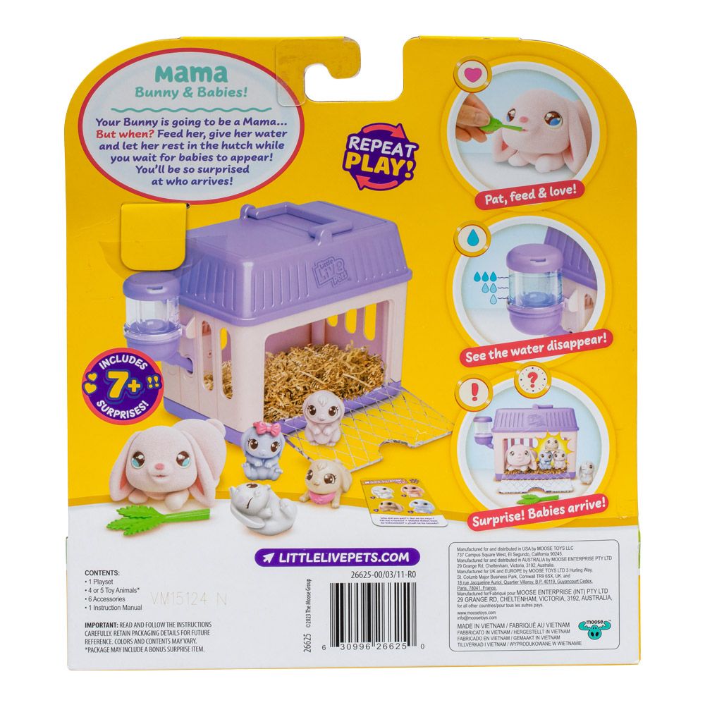 Little Live Pets Mama Surprise Mini Coelho - Fun Divirta-se - Imagem 6