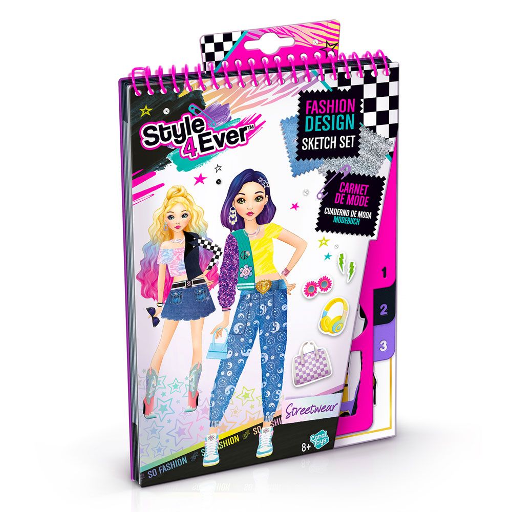 Fun Fashion Designer Sketch Steetwear - Fun Divirta-se - Imagem 5
