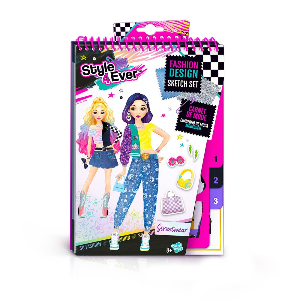 Fun Fashion Designer Sketch Steetwear - Fun Divirta-se - Imagem 7
