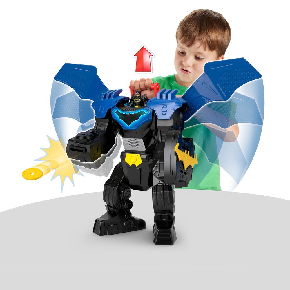 Imaginext Figura Batman Mech - Mattel - Imagem 3