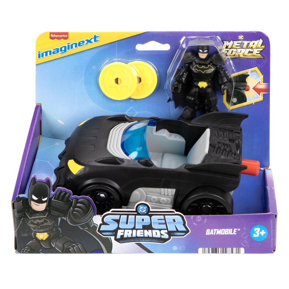 Imaginext Figura Batman e Veículo - Mattel - Imagem 4