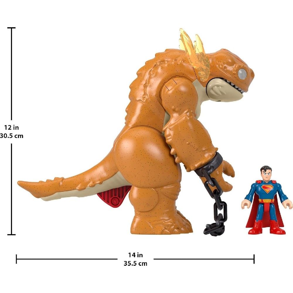 Imaginext Figura Superman e Kaiju - Mattel - Imagem 2