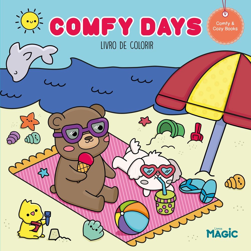Livro de Colorir Comfy Days Relaxante - Ciranda Cultural