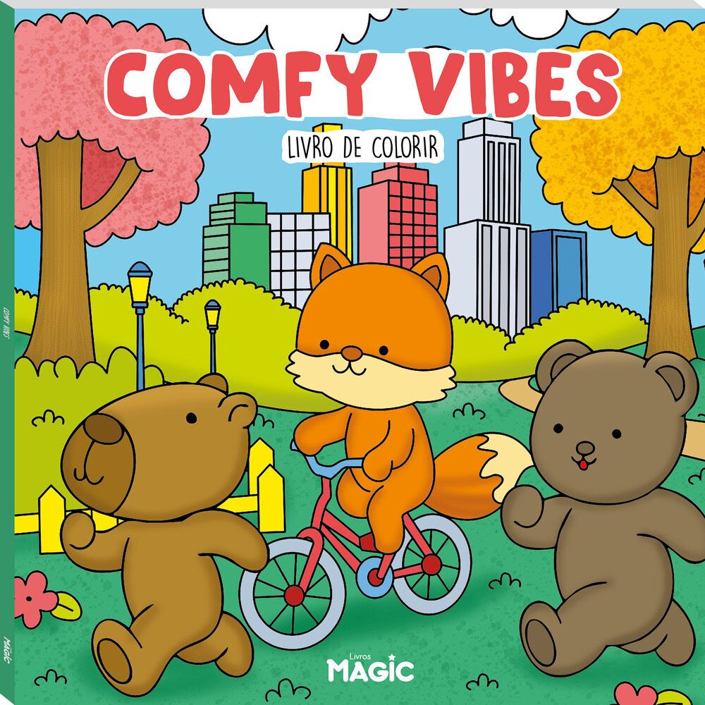 Livro de Colorir Comfy Vibes - Ciranda Cultural