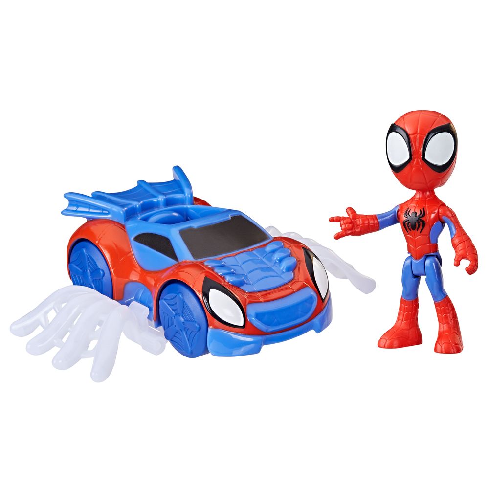 Figura Spidey e Veículo Web Crawler Amazing Friends - Hasbro - Imagem 2