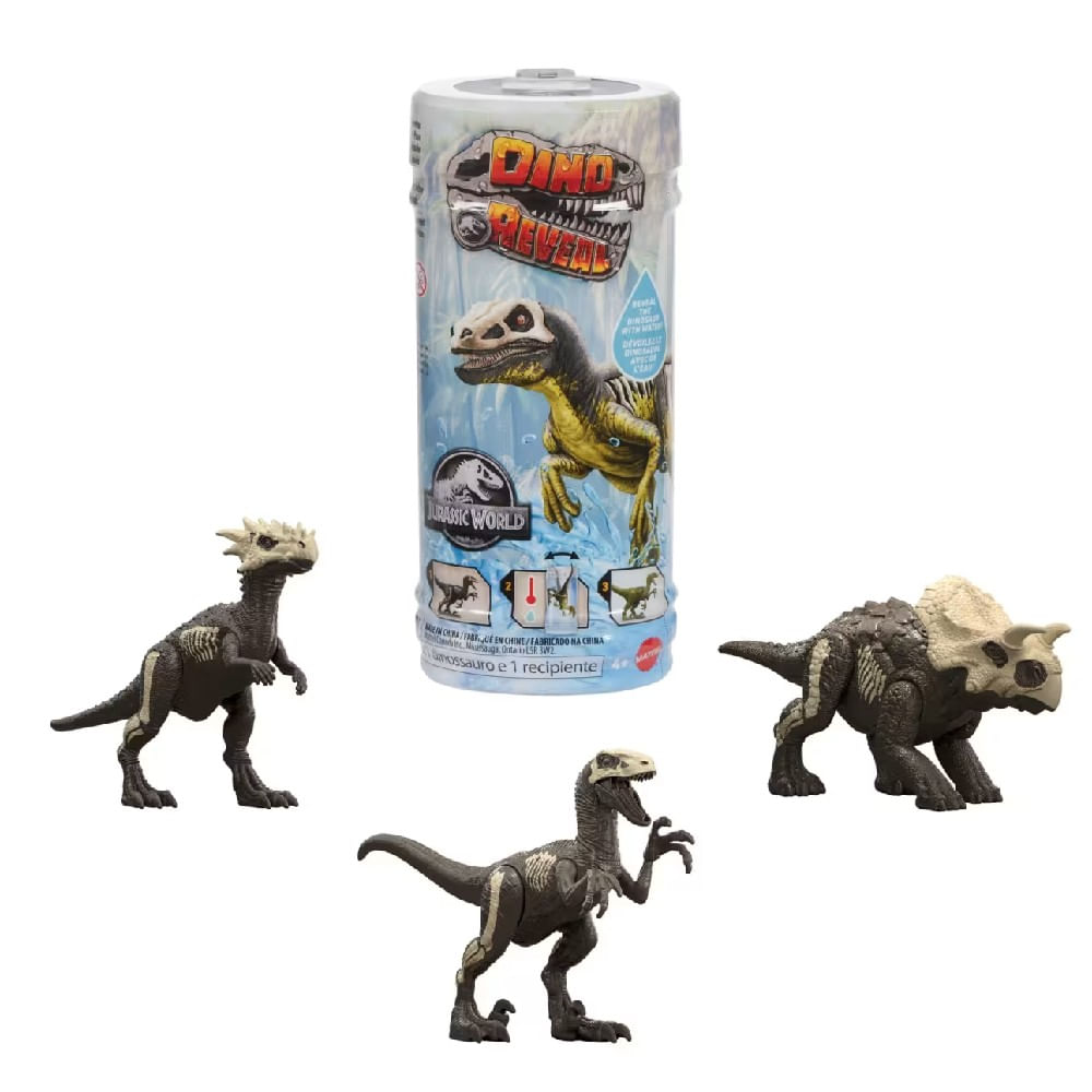 Jurassic World Figura Dino Reveal - Mattel - Imagem 2
